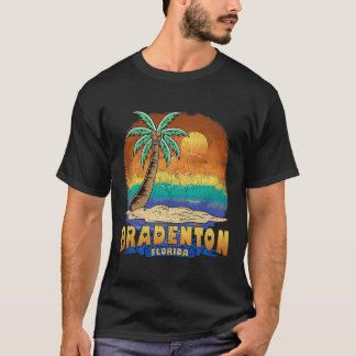 Bradenton Florida Vintage Sliten Souvenir  T Shirt