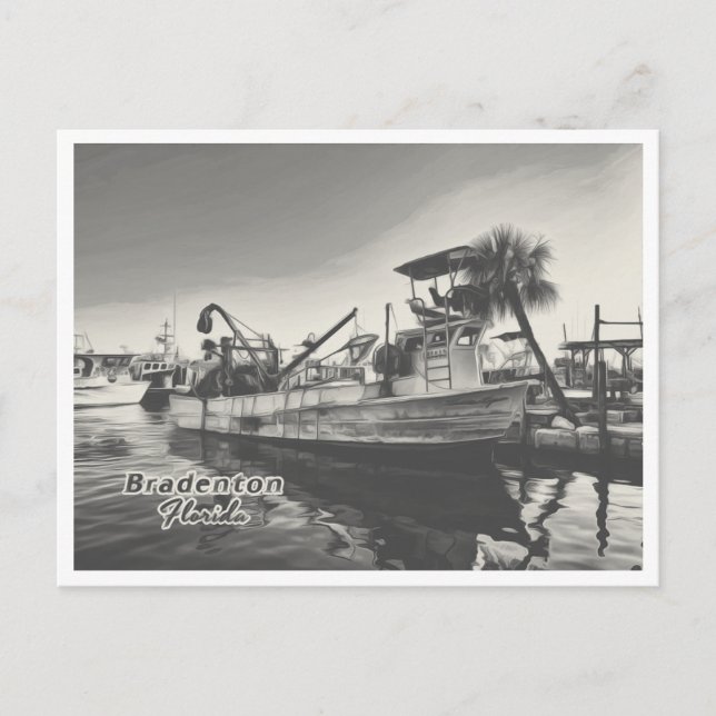 BRADENTON FLORIDA VYKORT (Framsida)