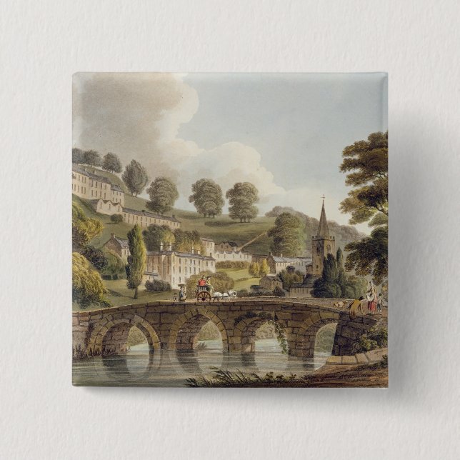 Bradford från 'badet som illustreras av en serie knapp (Framsida)