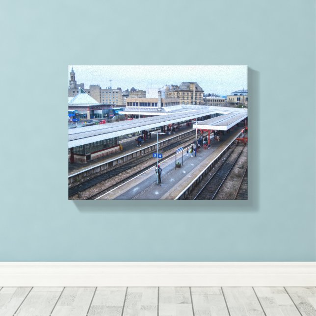 Bradford Interchange Canvastryck (Insitu (trägolv))