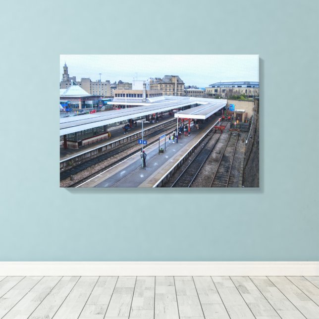 Bradford Interchange Canvastryck (Insitu (trägolv))