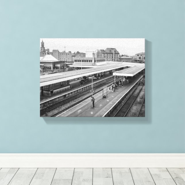 Bradford Interchange Canvastryck (Insitu (trägolv))
