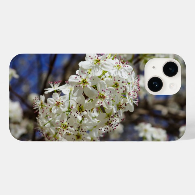 Bradford Pear Blooms iphone case (Baksida (horisontell))