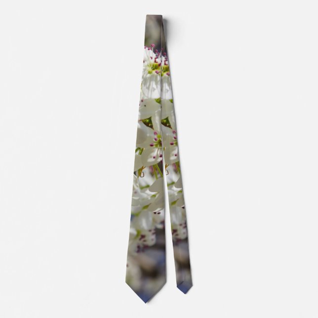 Bradford Pear Blooms Neck Tie Slips (Framsida)