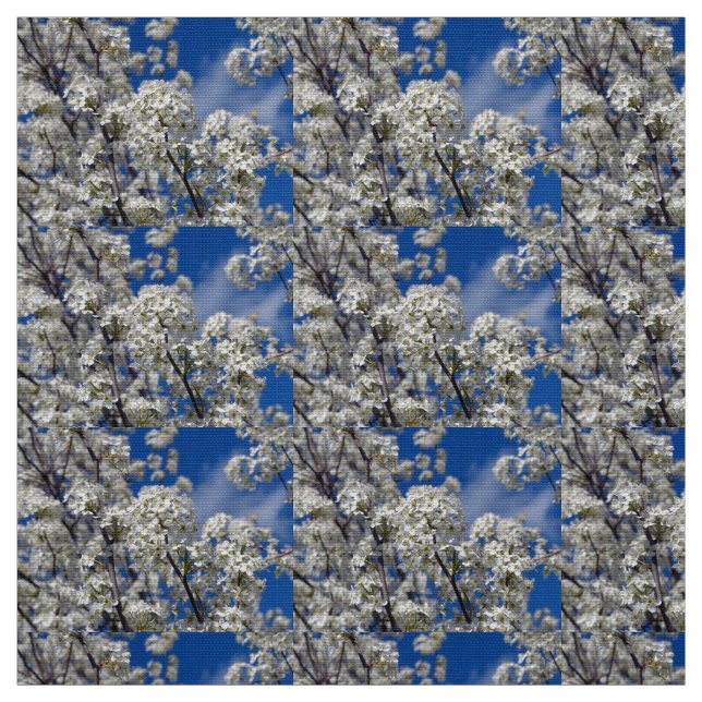 Bradford Pear Blooms Tyg (Provkarta)