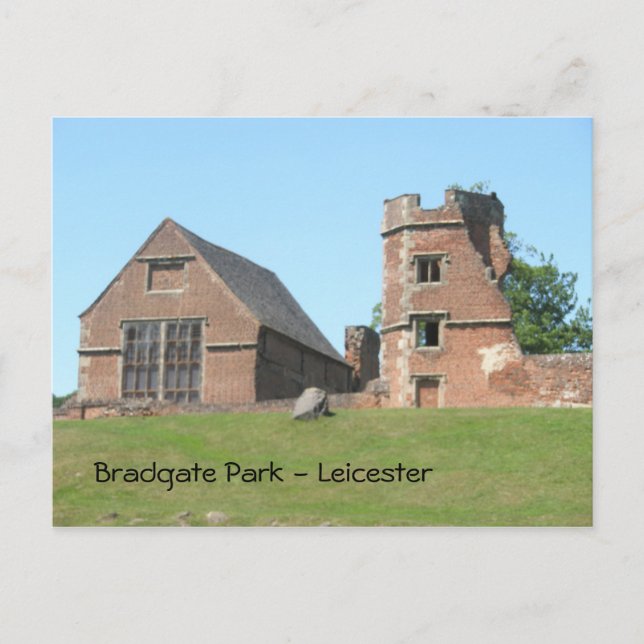 Bradgate Park - Leicester Vykort (Framsida)