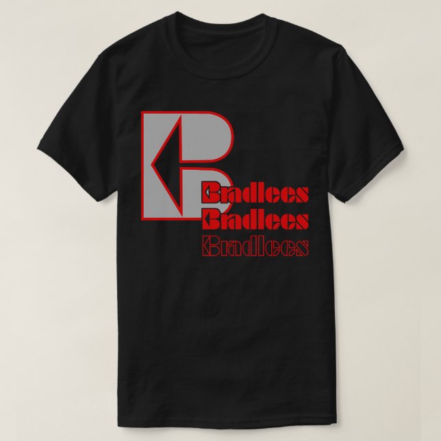 Bradlees Department Store 2 T Shirt (Design framsida)