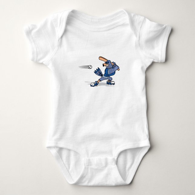 Bradley blått Jay T-shirt (Framsida)