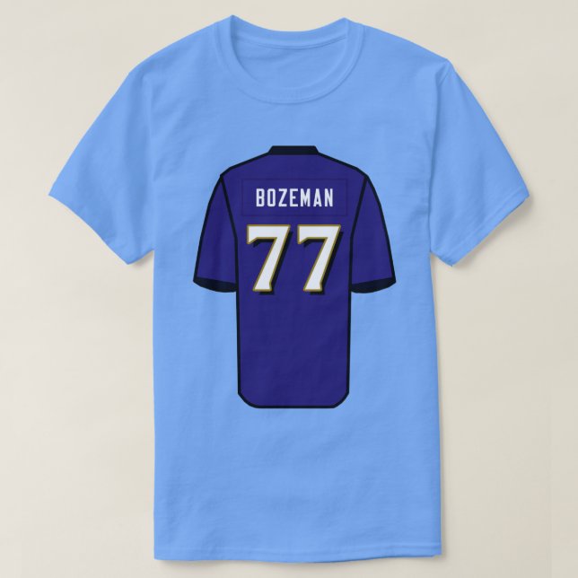 Bradley Bozeman Jersey T Shirt (Design framsida)