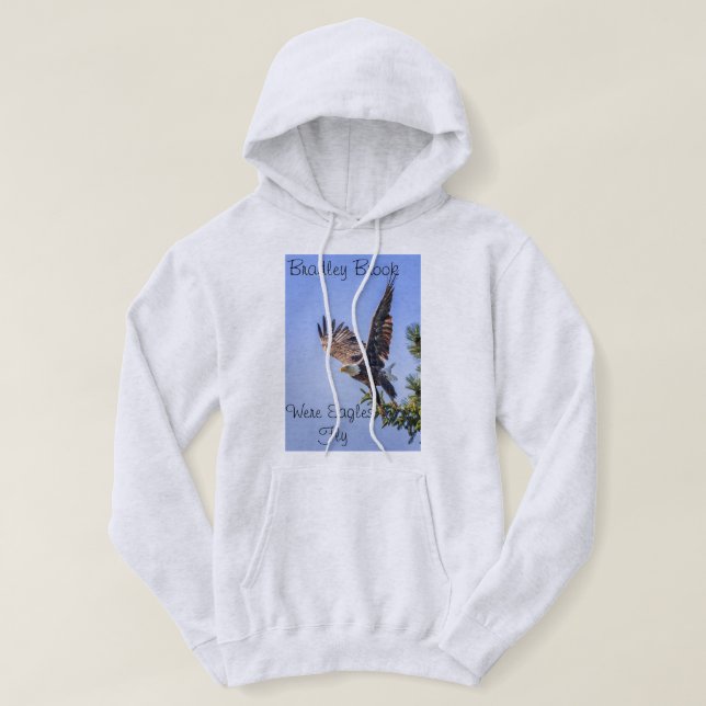 Bradley Brook Eagle Fly Hoodie (Design framsida)