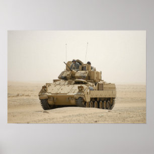Bradley Fighting Fordon Poster