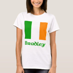 Bradley irländsk flagga tee