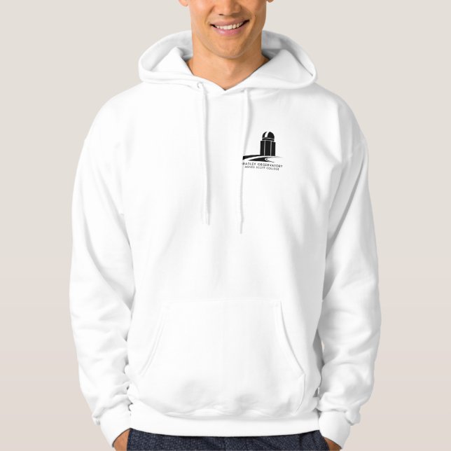 Bradley observatoriumHoodie Sweatshirt Med Luva (Framsida)