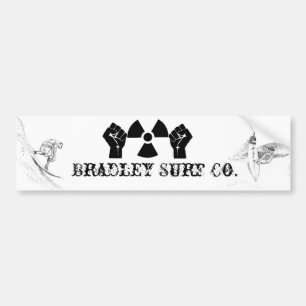Bradley surfa Co. Bildekal