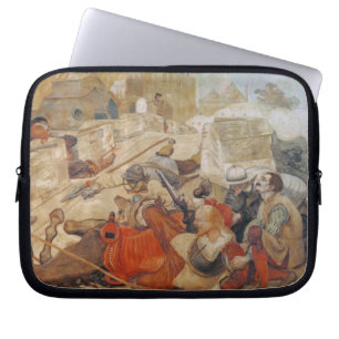 Bradshaws försvar av Manchester (1642) Laptop Sleeve