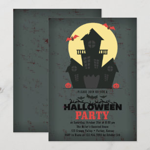 Brådskande inbjudan till Halloween fest