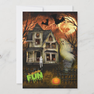 Brådskande inbjudan till Halloween fest