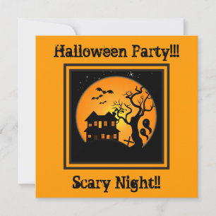 Brådskande inbjudan till Halloween fest