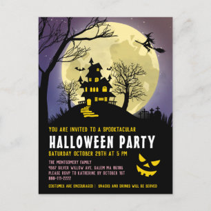 Brådskande inbjudan till Kids Halloween fest