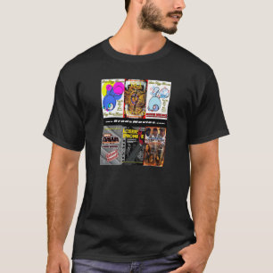 BradsMovies design på en svart T Shirt