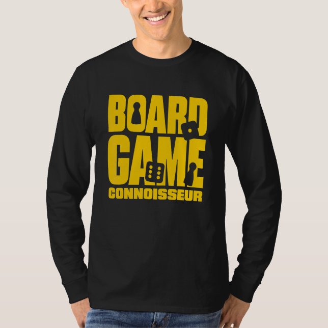 Brädspelsconnoisseur 2 t shirt (Framsida)