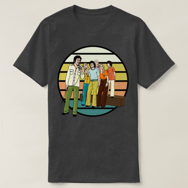 Brady Bunch Sjungas T Shirt (Design framsida)