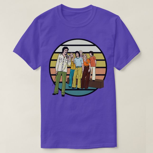 Brady Bunch Sjungas T Shirt (Design framsida)
