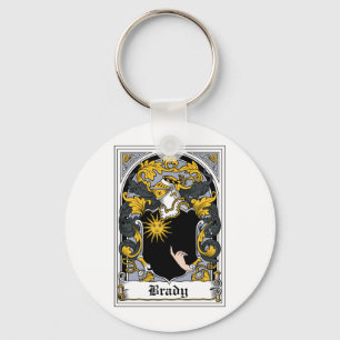 Brady Family Crest Nyckelring
