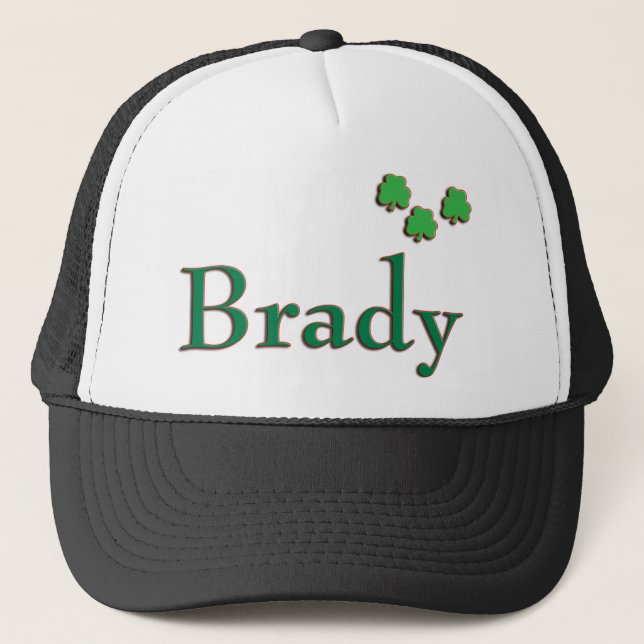 Brady irländare truckerkeps (Framsida)