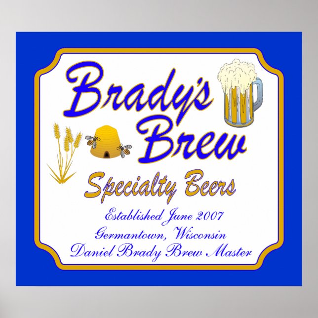 Brady_s_Brew_3 Poster (Framsidan)