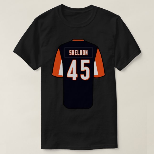 Brady Sheldon Jersey T Shirt (Design framsida)