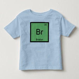 Bradyn Namn Kemi Element Periodiska Systemet Tröja