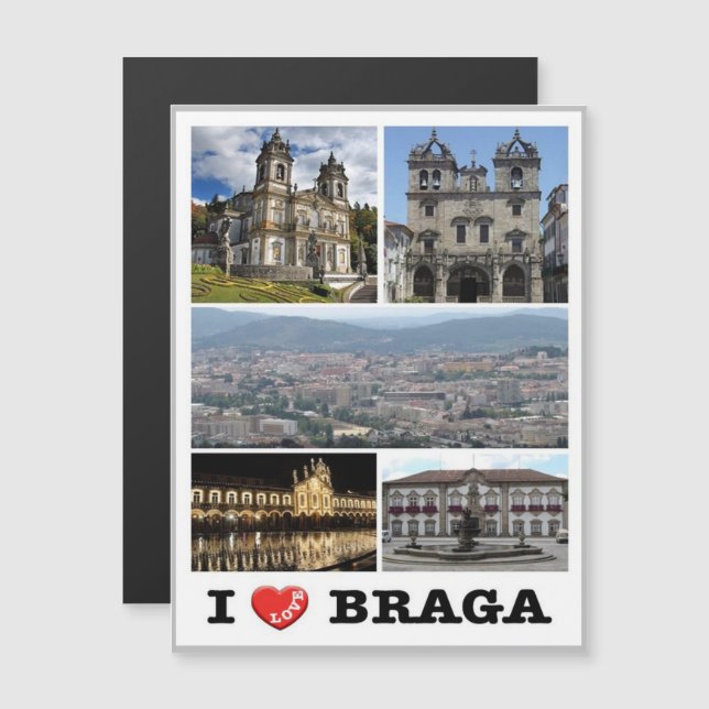 Braga - I Kärlek - Portugal - I (Fram/baksida)