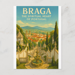 Braga – Portugals andliga hjärta Vykort