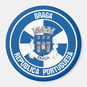 Braga rundaEmblem Magnet