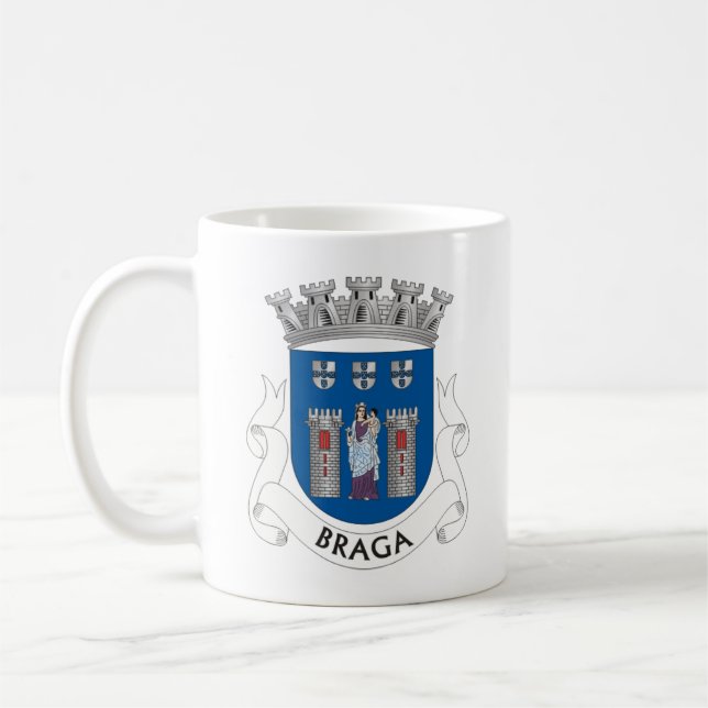 Bragas vapensköld, Portugal Kaffemugg (Vänster)