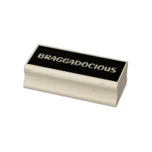BRAGGADOCIOUS WOOD ART FRIMÄRKE