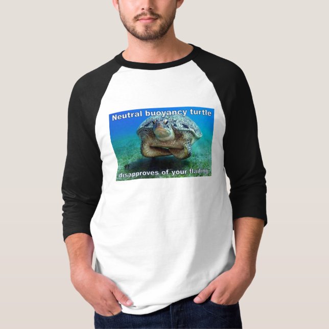 Brågsköldpadda/dyuba humor t shirt (Framsida)