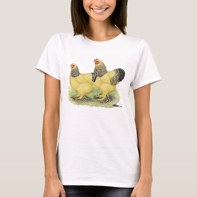 Brahma Buff Pair Tee Shirt (Framsida)