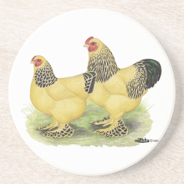 Brahma Buff Pair Underlägg Sandsten (Framsidan)