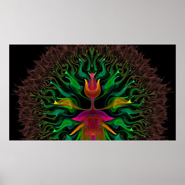 Brahma, förklädd som tulip poster (Framsidan)