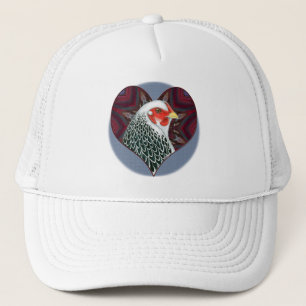 Brahma Hen Heart Truckerkeps
