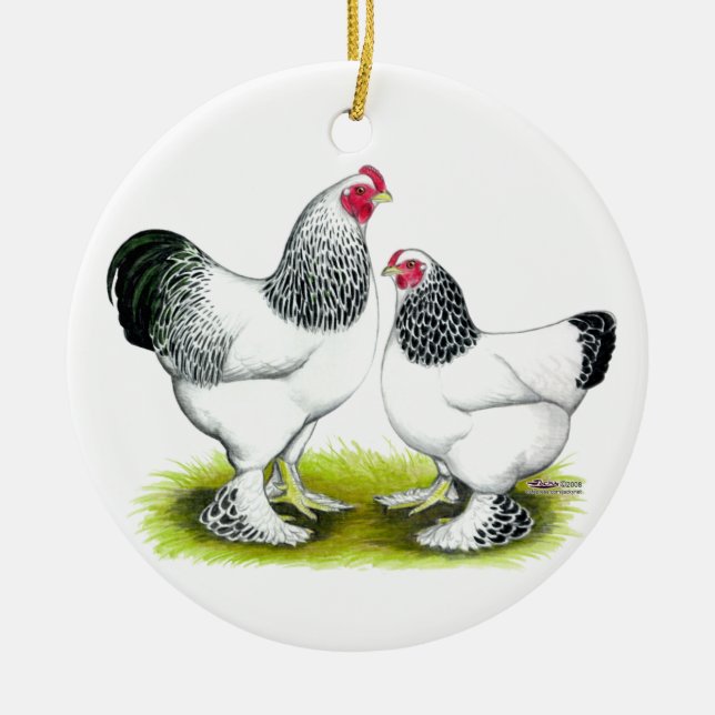 Brahma_Light_7 Julgransprydnad Keramik (Framsidan)