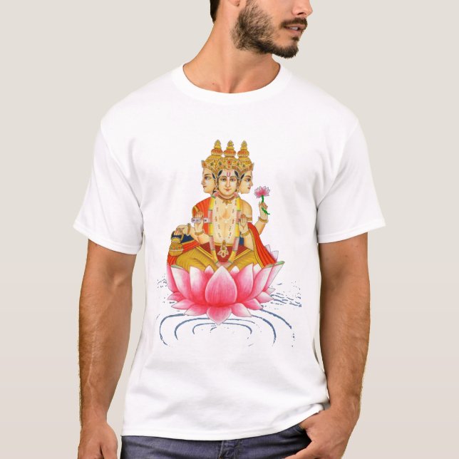 BRAHMA - PRAJAPATI - HINDUISK GUDINNA TEE (Framsida)