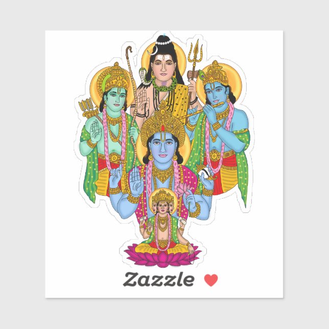 Brahma Vishnu Shiva Ram Krishna dekal (Ark)