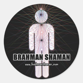 BRAHMAN SHAMAN - Chakra Sticker Runt Klistermärke