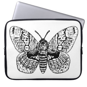Brahmin moth teckning laptop fodral