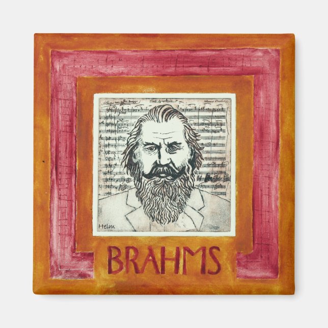 Brahms magnet (Framsidan)