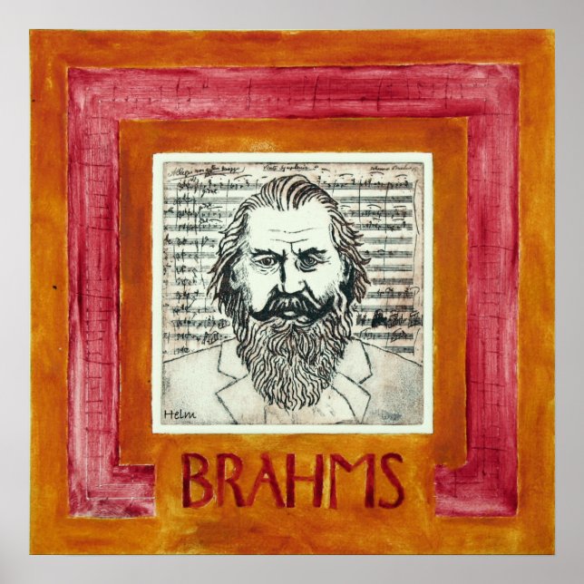 BRAHMS (poster) Poster (Framsidan)