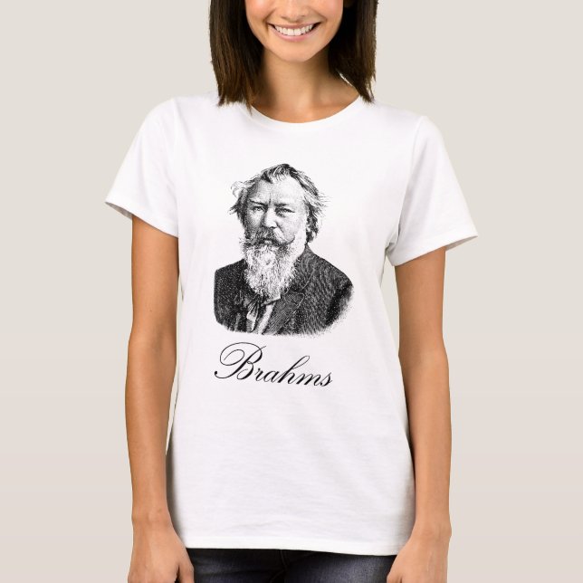 Brahms T Shirt (Framsida)